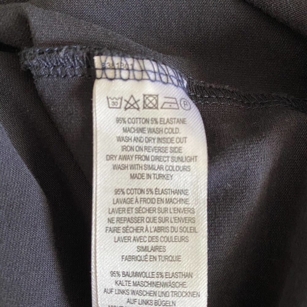 French Connection Women's Navy Cold Shoulder Stretchy Bodycon Dress - Size 8 - Picture 7 of 7